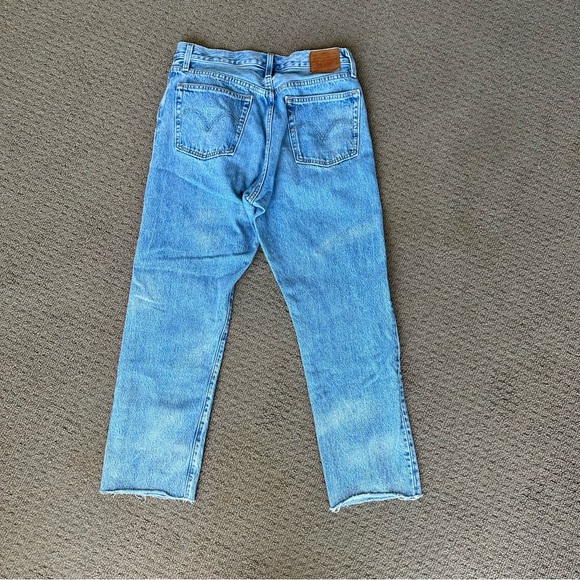 Levi’s 501 blue straight leg jeans - Picture 3 of 7